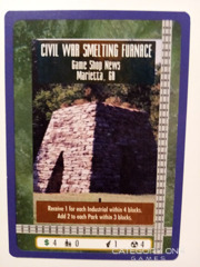 Civil War Smelting Furnace [Game Shop News]